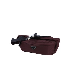 Buy Prada Waist Bag Nylon Bordeaux at Sasom – Authentic and Ready to Ship