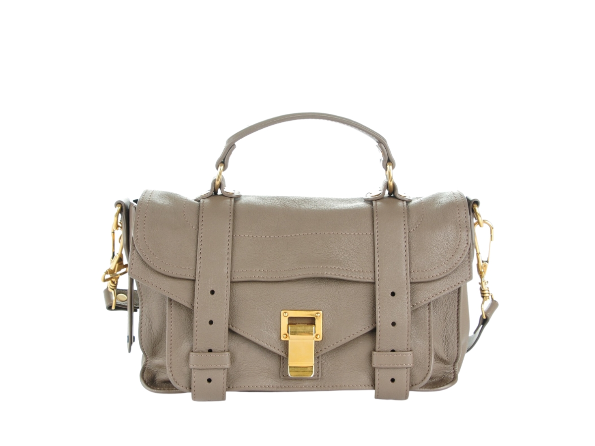 SASOM | bags Proenza Schouler PS1 Medium In Lambskin Leather With Gold ...
