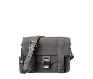 SASOM Proenza Schouler Ps1 Mini Leather Crossbody Grey