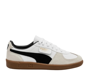 Puma Palermo Lth Unisex Sneakers White-Vapor Gray-Gum