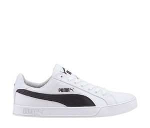 Buy Puma Smash Vulc Canvas 'White Black' at Sasom – Authentic and Ready to Ship