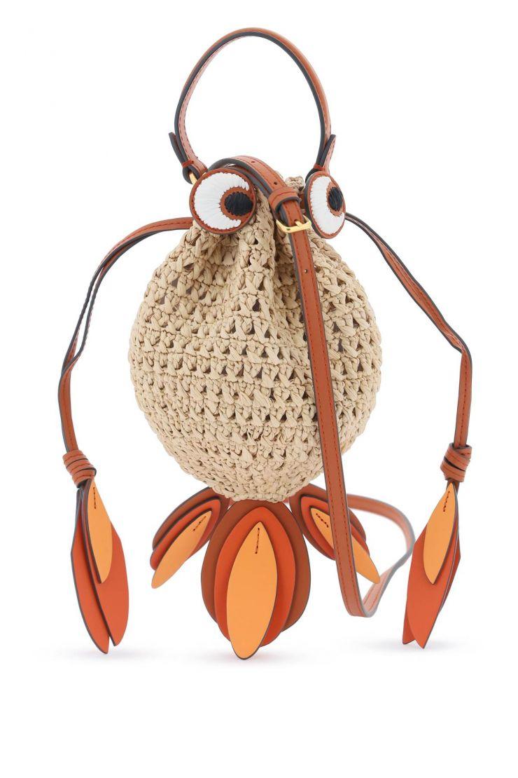 Buy ANYA HINDMARCH Raffia Gold Fish handbag Anya Hindmarch at Sasom – Authentic and Ready to Ship