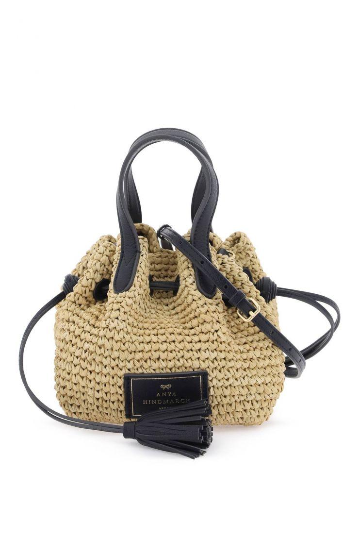 Buy ANYA HINDMARCH Raffia handbag Anya Hindmarch at Sasom – Authentic and Ready to Ship