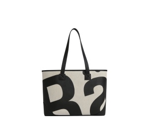 Buy Rally Movement Rally Tote Bag With FM Logo Black White at Sasom – Authentic and Ready to Ship