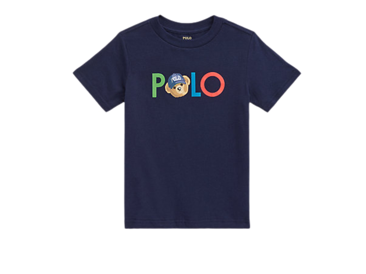 Ralph Lauren Kids Polo Bear cotton T-shirt - Blue