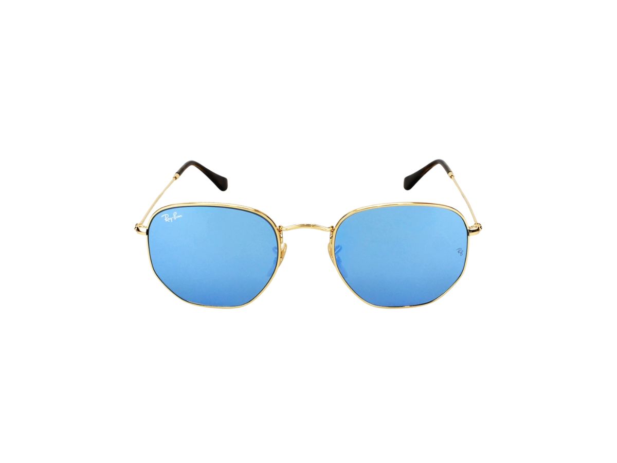 SASOM | เครื่องประดับ Ray-Ban RB 3548 N Sunglasses In Gold Frame With ...