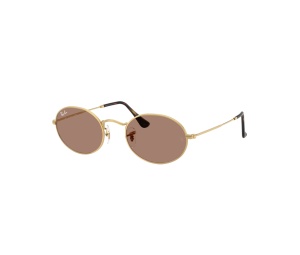 Buy Ray-Ban Oval Arista Sunglasses Gold Purple Lenses at Sasom – Authentic and Ready to Ship