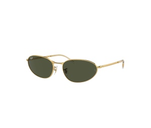 Buy Ray-Ban Oval Arista Sunglasses Gold Green Lenses at Sasom – Authentic and Ready to Ship