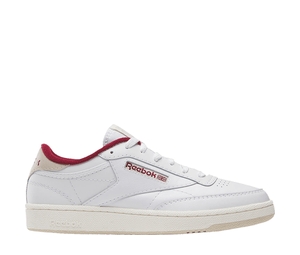 Buy Reebok Club C 85 'White Classic Maroon' at Sasom – Authentic and Ready to Ship