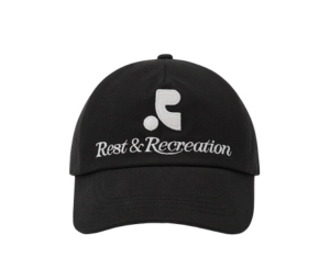 MUSINSA | REST&RECREATION NYLON CAMP CAP - BLACK