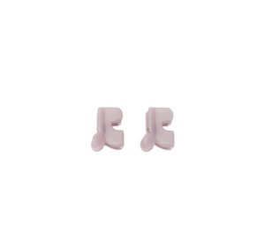 Rest & Recreation Logo Hair Clip(S) Pink