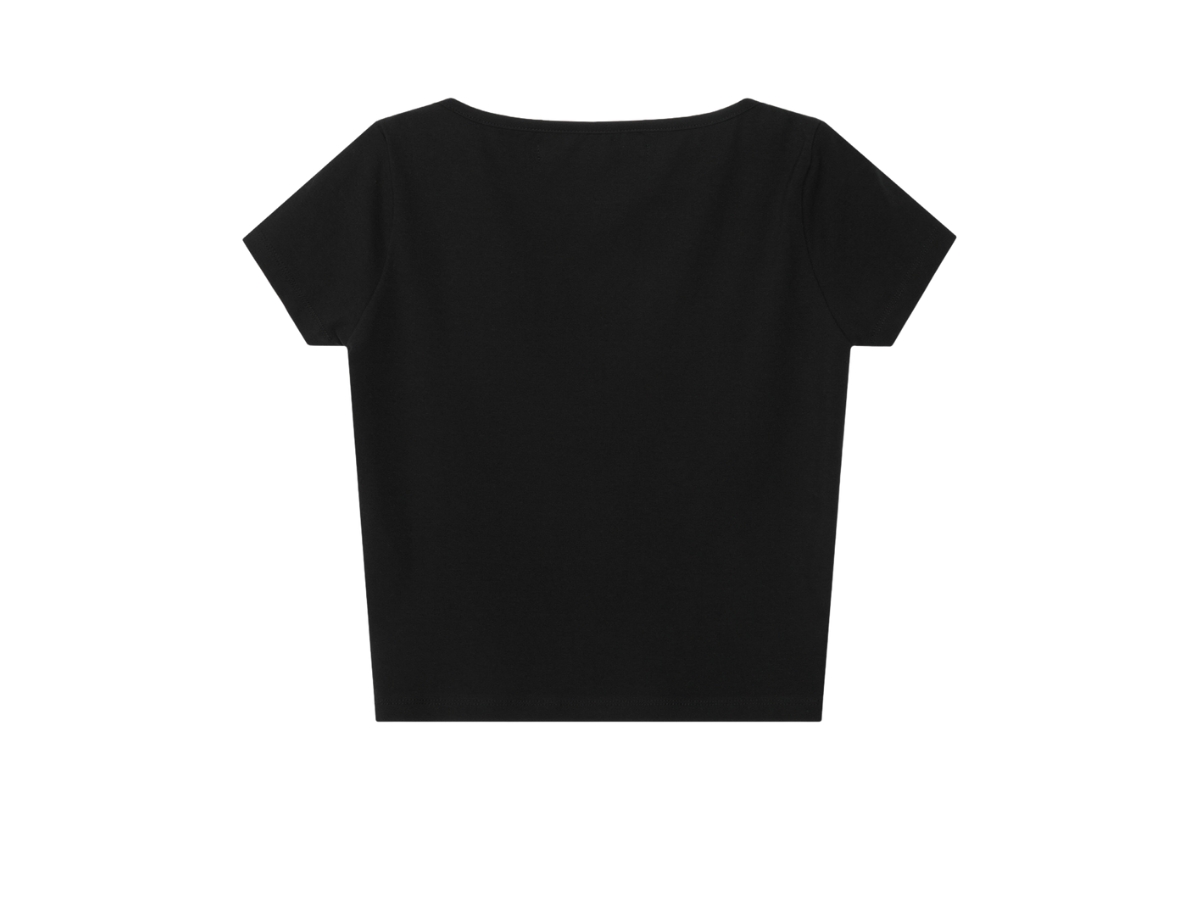 Tシャツ・カットソー Rest & Recreation LOGO LIP NECK T-SHIRT 4BFK589 Buy Rest & Recreation Logo Lip Neck T-Shirt White | SASOM