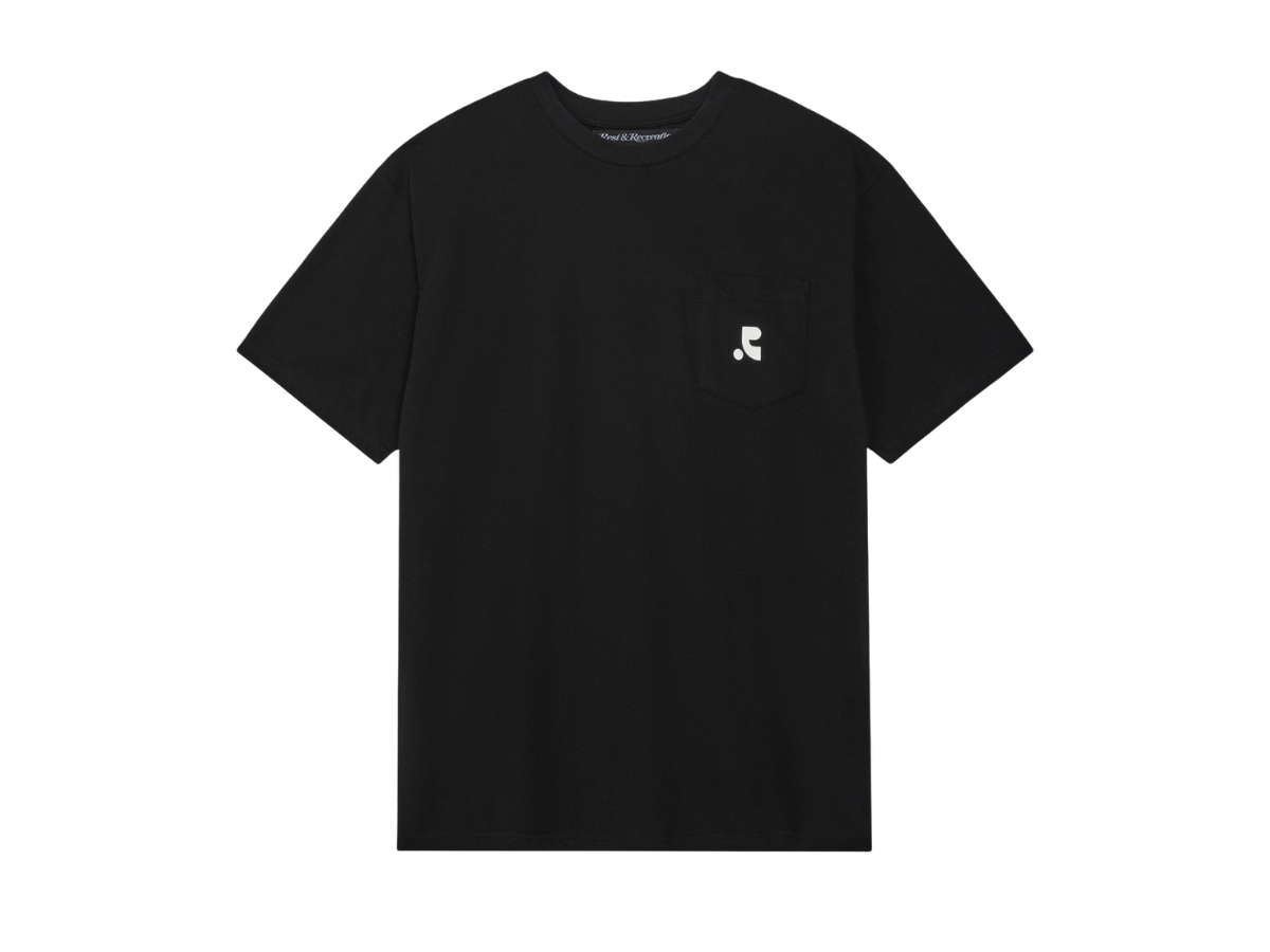 Rest & Recreation Pocket Crewneck T-Shirt Black | ของแท้