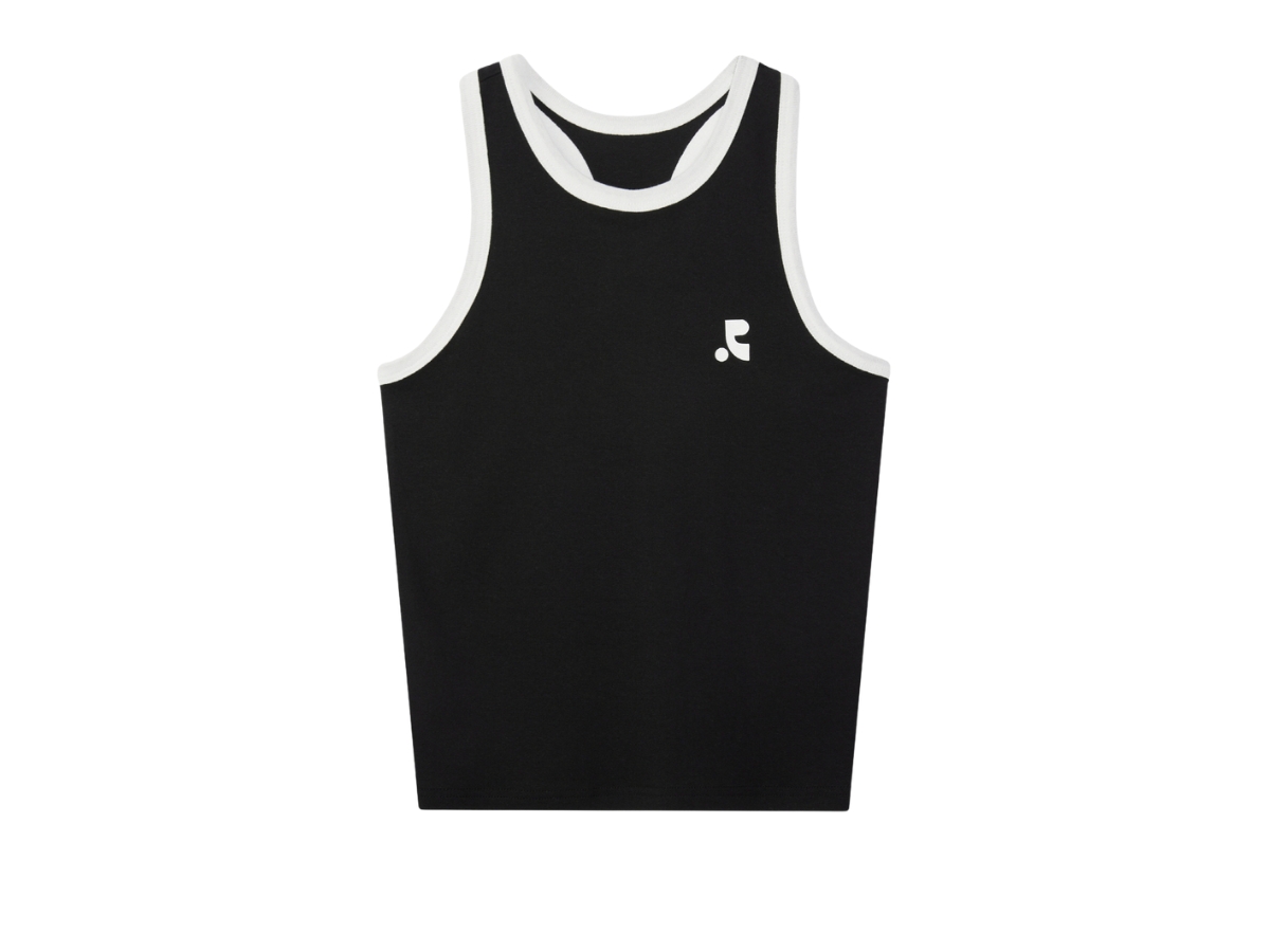◆Rest & Recreation◆ RACER TANK TOP BLACK RR252TP002BKF Buy Rest & Recreation Racer Tank Top Black | SASOM