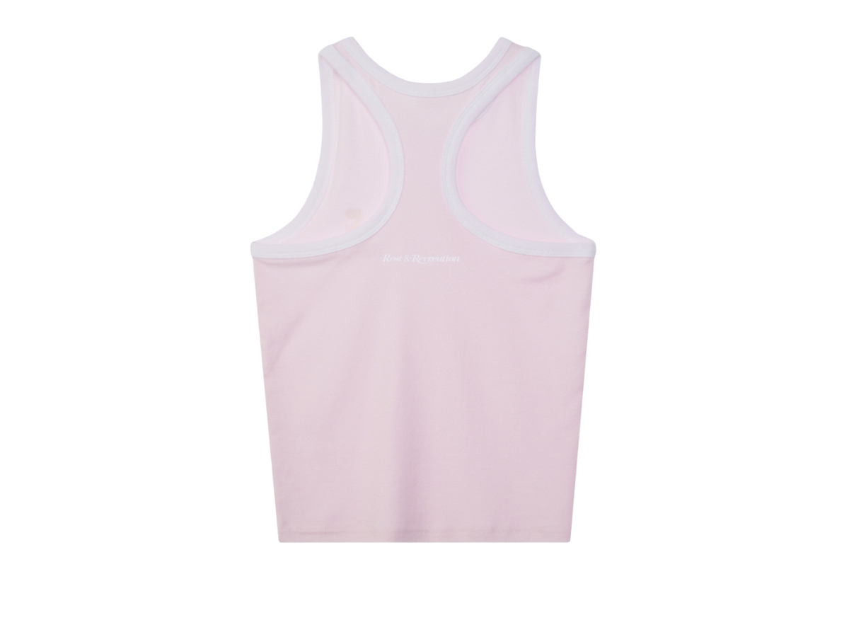 Buy Rest & Recreation Racer Tank Top Pink | SASOM Buy Rest & Recreation Racer Tank Top Pink | SASOM