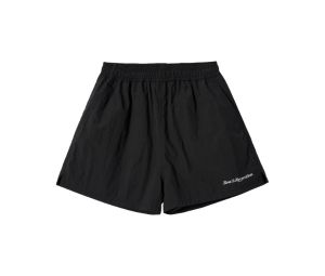 Buy Rest & Recreation RR Logo Nylon Shorts Black at Sasom – Authentic and Ready to Ship