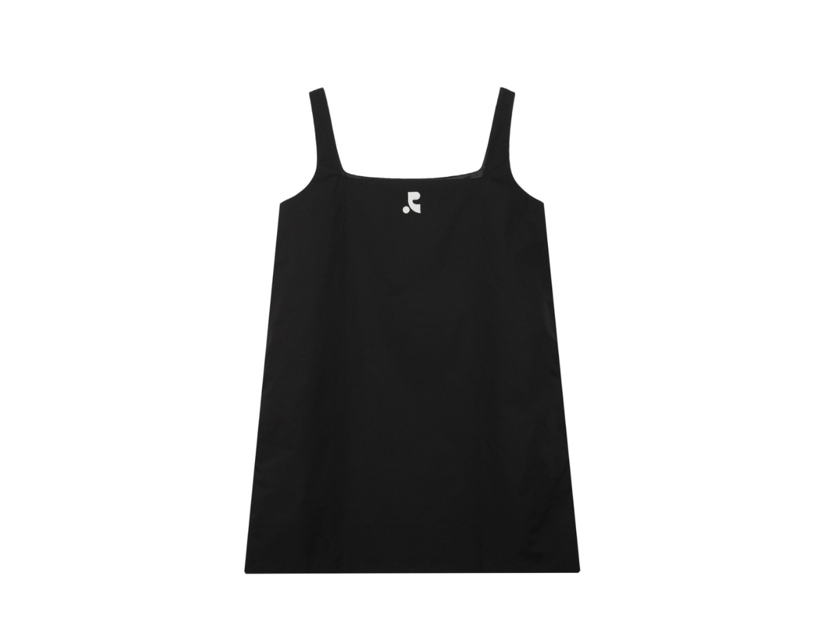 【Rest & Recreation】RR SQUARE NECK MINI DRESS ★韓国人気★ Rest & Recreation】RR SQUARE NECK MINI DRESS ☆韓国人気☆