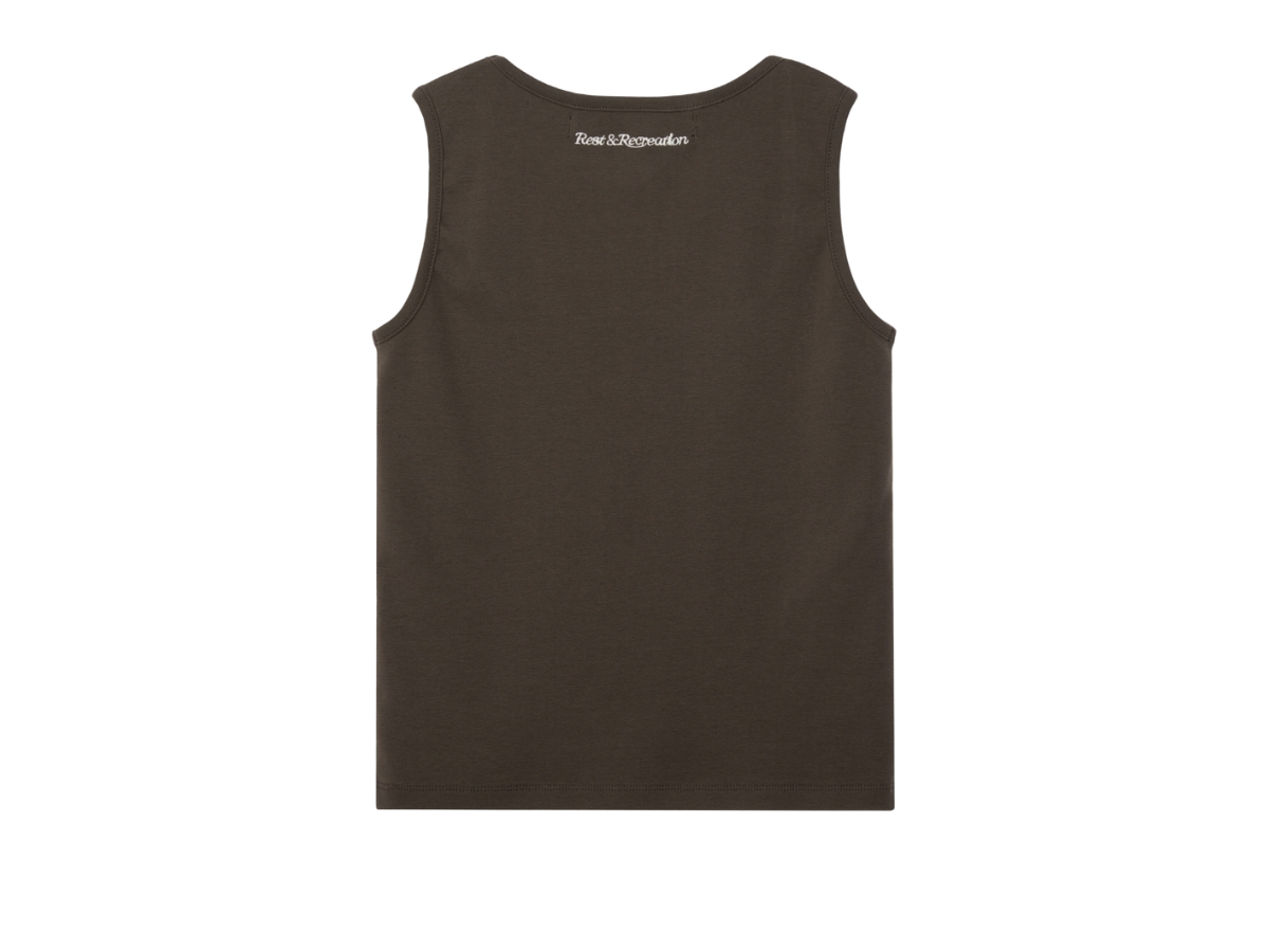 【Rest & Recreation】 WIDE U-NECK TANK TOP ☆大人気☆ Rest & Recreation】 WIDE U-NECK TANK TOP 5色
