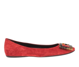 Buy Roger Vivier Tortoiseshell Belle Ballet Flats Red (Women's) at Sasom – Authentic and Ready to Ship