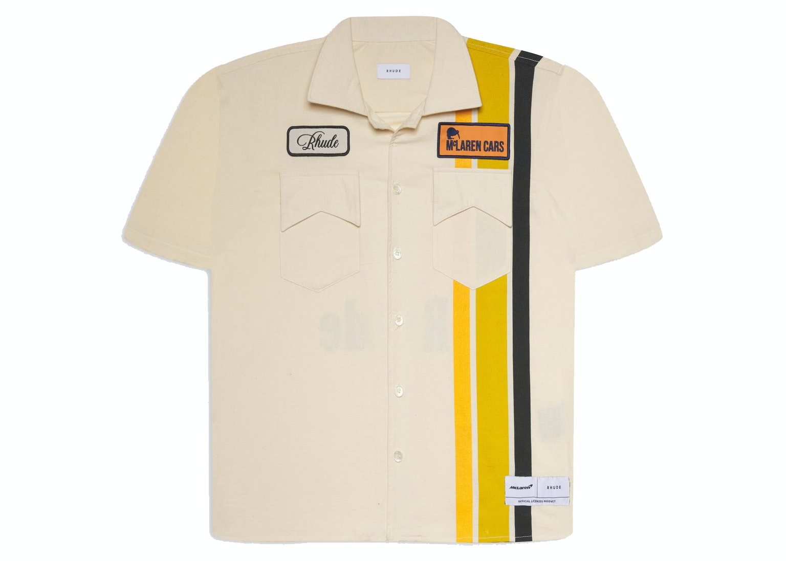 https://d2cva83hdk3bwc.cloudfront.net/rhude-x-mclaren-pit-crew-shirt-creme-black-2.jpg