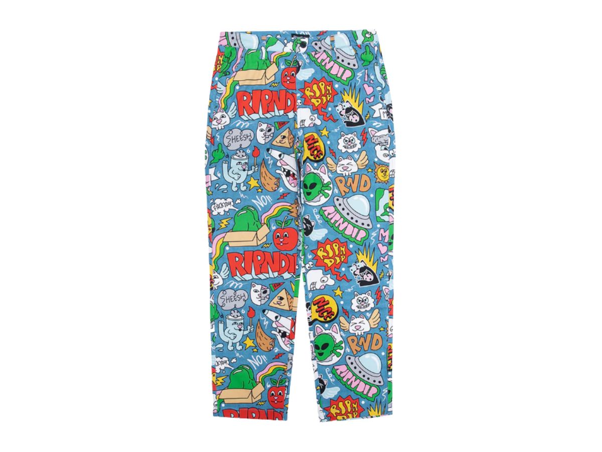 SASOM เสื้อผ้า RipNDip Good Day Twill Pants Medium Wash เช็คราคาล่าสุด