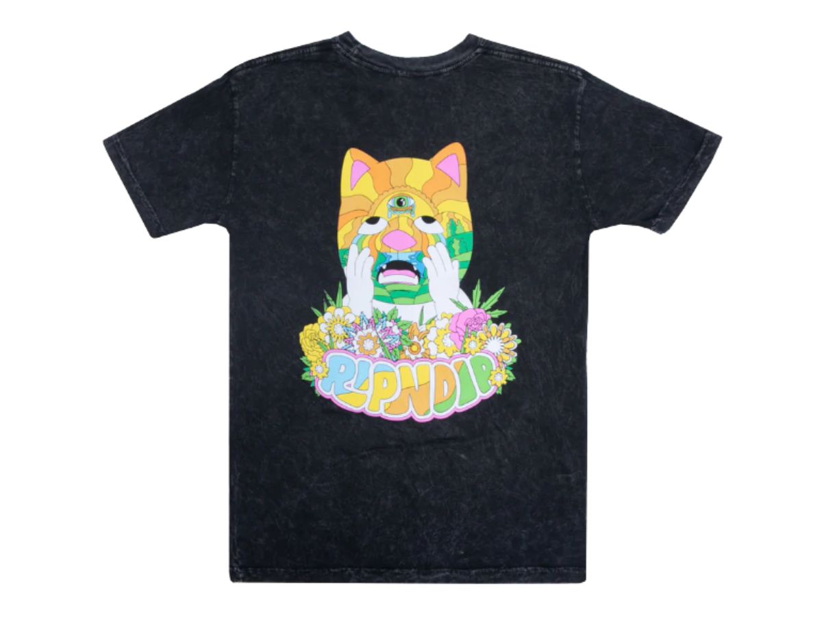 SASOM | เสื้อผ้า RipNDip Pretty Sad Tee Black Mineral Wash เช็คราคาล่าสุด