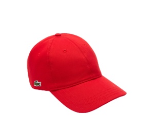 Buy Lacoste Cotton Twill Cap Red at Sasom – Authentic and Ready to Ship
