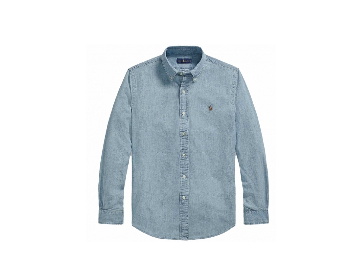 https://d2cva83hdk3bwc.cloudfront.net/rl-staprlcfcsc-polo-ralph-lauren-custom-fit-chambray-shirt-chambray-1.jpg