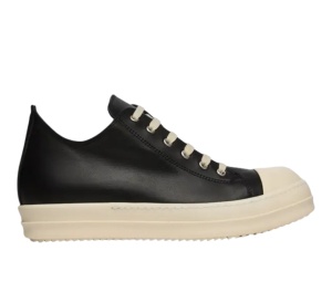 Buy Rick Owens Low Sneaks Black at Sasom – Authentic and Ready to Ship