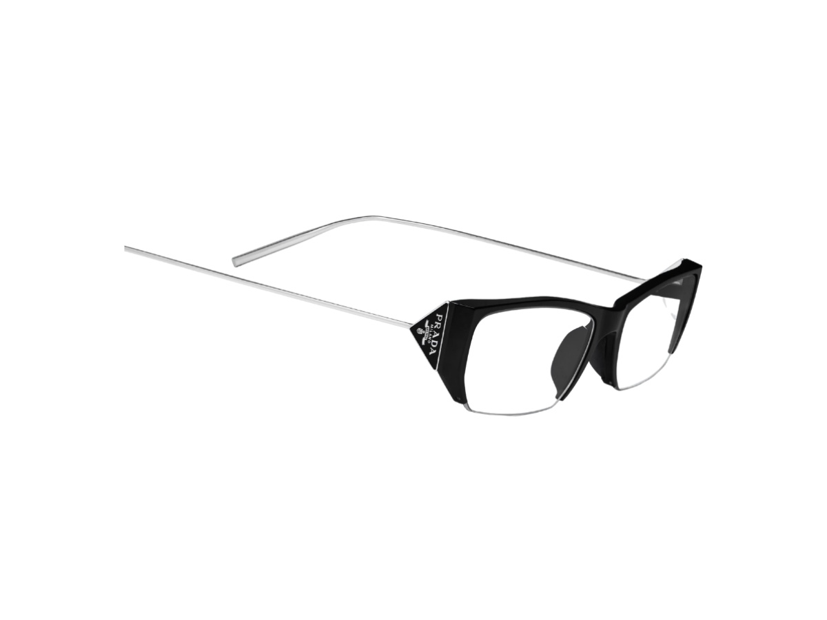 Prada X Gentle Monster 2 M01 Sunglasses Black Clear Lenses