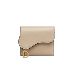 Buy Dior Saddle Lotus Wallet Goatskin Sand at Sasom – Authentic and Ready to Ship