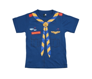 SAI-DI-DEE KIDs Air Scout T-Shirt Dark Blue