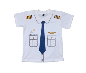 SAI-DI-DEE KIDs Captain T-Shirt White