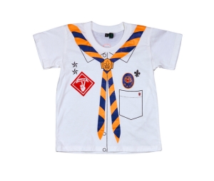 SAI-DI-DEE KIDs Cub Scout T-Shirt White