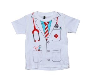 SAI-DI-DEE KIDs Doctor's T-Shirt White