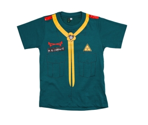 SAI-DI-DEE KIDs Girl Scout T-Shirt Green