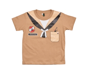 SAI-DI-DEE KIDs Navy T-Shirt Khaki