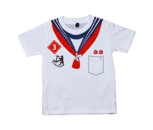 SAI-DI-DEE KIDs Ocean Scout T-Shirt White