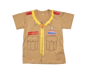 SAI-DI-DEE KIDs Ordinary Boy Scout T-Shirt Khaki