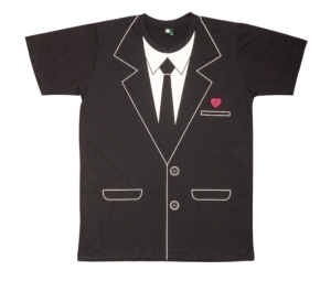 SAI-DI-DEE Suit-Tie T-Shirt