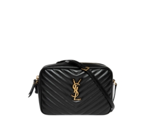 Buy Saint Laurent  Lou Camera Bag in Quilted Leather Black at Sasom – Authentic and Ready to Ship