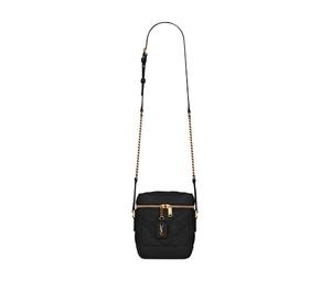 Buy Saint Laurent 80's Vanity Bag In Quilted Grain De Poudre Embossed Leather Black at Sasom – Authentic and Ready to Ship