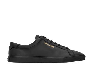 Saint Laurent Andy Sneakers Leather Black