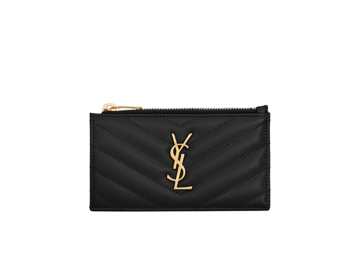 SASOM | กระเป๋า Saint Laurent Cassandre Matelasse Zipped Fragments Card ...