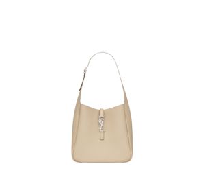 Buy Saint Laurent Le 5 À 7 Soft Small In Smooth Leather Silver-Toned Hardware Seasalt at Sasom – Authentic and Ready to Ship