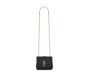 Buy Saint Laurent Matelassé Sulpice Small In Lambskin With Gold Metal Hardware Black at Sasom – Authentic and Ready to Ship