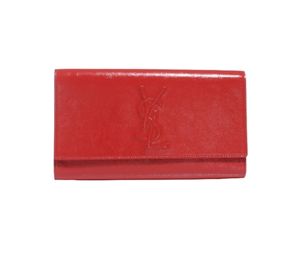 Buy Saint Laurent Patent Belle de Jour Clutch Red at Sasom – Authentic and Ready to Ship