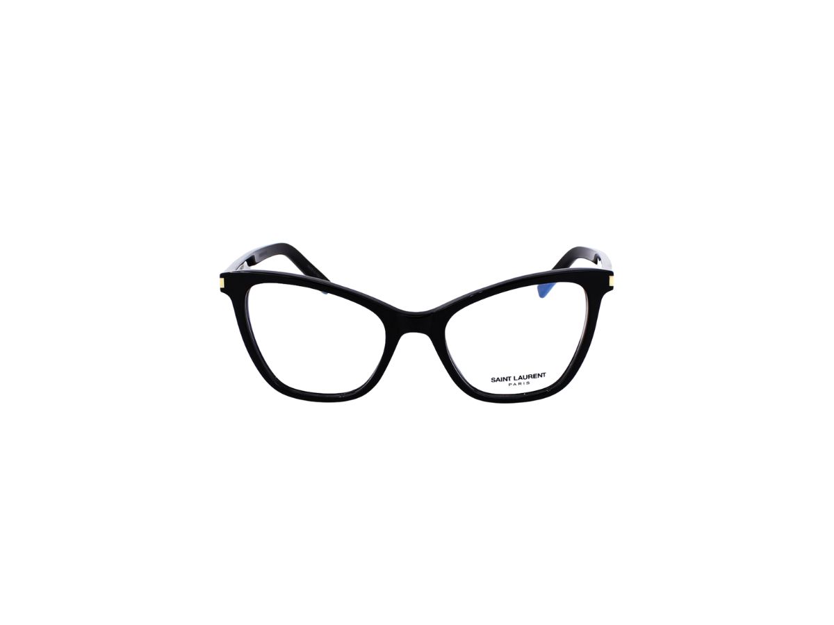 Saint Laurent SL219 001 Cat Eye 51mm Eyeglasses – Black Saint Laurent SL 214 Kate L (55 - 20) with Grey lenses and  main image 3