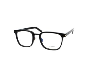 Saint Laurent SL 222 Glasses In Black Acetate Frame With Demo Lens