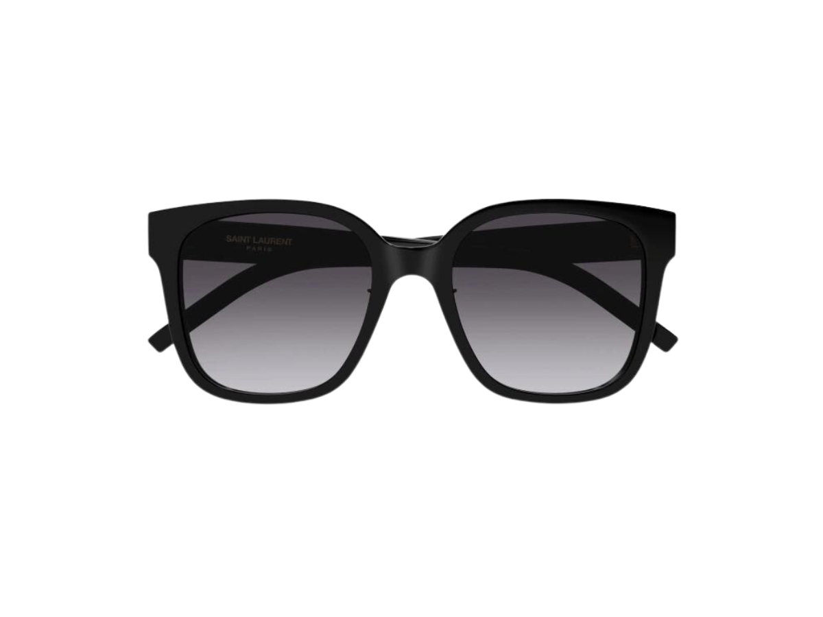 Saint Laurent SL M105/F In Black Frames With Nylon Lenses Light Gold